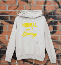 Load image into Gallery viewer, Normal Ain&#39;t Boring Unisex Hoodie for Men/Women-Grey-Ektarfa.online
