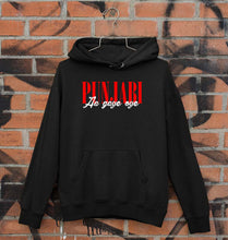 Load image into Gallery viewer, punjabi aa gaye oye Unisex Hoodie for Men/Women-Black-Ektarfa.online
