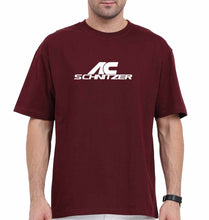 Load image into Gallery viewer, AC Schnitzer Oversized T-Shirt for Men-Maroon-Ektarfa.online
