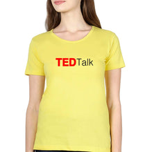Load image into Gallery viewer, Ted Talk T-Shirt for Women-Yellow-Ektarfa.online
