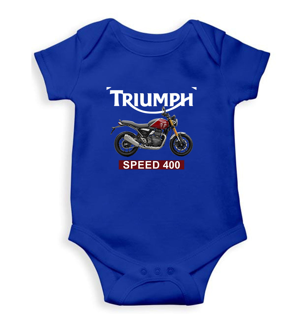 Triumph Speed 400 Romper For Baby Boy/Girl