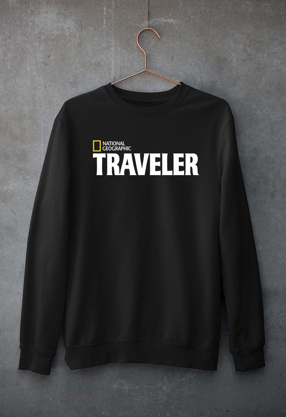 National Geographic Traveler Sweatshirt for Men/Women