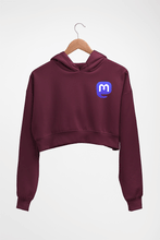 Load image into Gallery viewer, Mastodon Crop HOODIE FOR WOMEN-Maroon-Ektarfa.online
