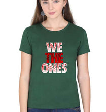 Load image into Gallery viewer, the bloodline we the ones T-Shirt for Women-Dark Green-Ektarfa.online
