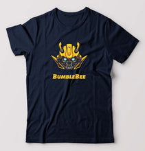 Load image into Gallery viewer, Transformers Bumblebee T-Shirt for Men-Navy Blue-Ektarfa.online
