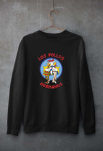 Load image into Gallery viewer, Los Pollos Hermanos Breaking Bad Unisex Sweatshirt for Men/Women-Black-Ektarfa.online
