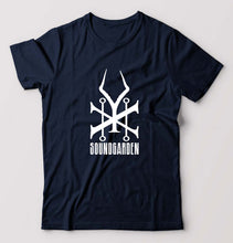 Load image into Gallery viewer, Soundgarden T-Shirt for Men-Navy Blue-Ektarfa.online
