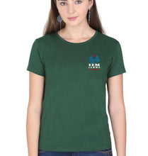 Load image into Gallery viewer, IIM Jammu T-Shirt for Women-Dark Green-Ektarfa.online
