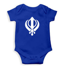 Load image into Gallery viewer, sikh Romper For Baby Boy/Girl-Royal Blue-Ektarfa.online
