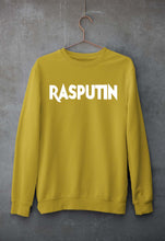 Load image into Gallery viewer, Rasputin Unisex Sweatshirt for Men/Women-Mustard Yellow-Ektarfa.online
