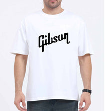 Load image into Gallery viewer, gibson Oversized T-Shirt for Men-White-Ektarfa.online
