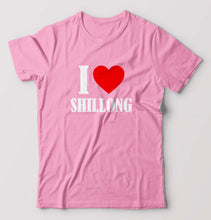 Load image into Gallery viewer, i love shillong T-Shirt for Men-Light Baby Pink-Ektarfa.online

