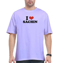 Load image into Gallery viewer, I LOVE SACHIN Oversized T-Shirt for Men
