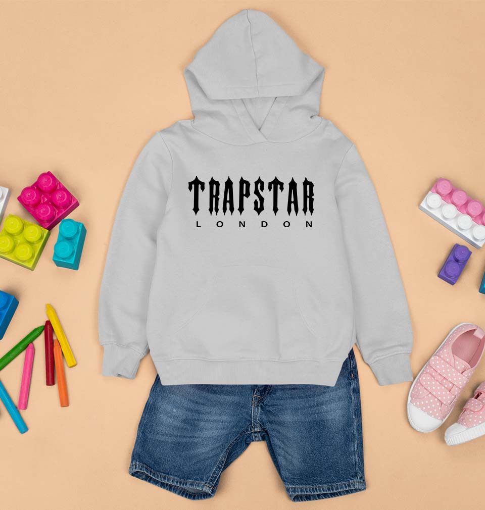 Trapstar Hoodie for Boy/Girl-Grey-Ektarfa.online