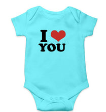 Load image into Gallery viewer, I LOVE YOU Romper For Baby Boy/Girl-Sky Blue-Ektarfa.online
