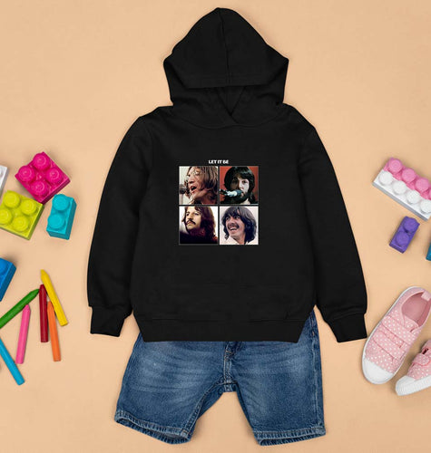 the beatles let it be Kids Hoodie for Boy/Girl-Black-Ektarfa.online