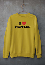 Load image into Gallery viewer, I LOVE NETFLIX Sweatshirt for Men/Women
