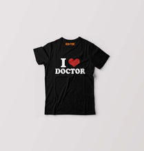 Load image into Gallery viewer, I LOVE DOCTOR T-Shirt for Boy/Girl-Black-Ektarfa.online
