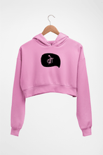 Load image into Gallery viewer, Bro (Hindi) Crop HOODIE FOR WOMEN-Light Baby Pink-Ektarfa.online
