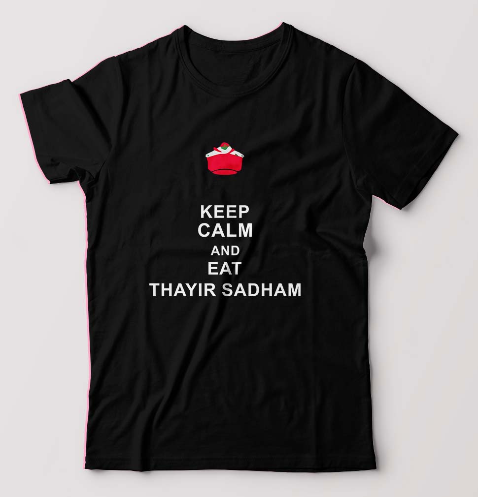 thayir sadam T-Shirt for Men-Black-Ektarfa.online