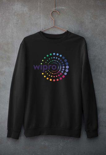 Wipro Unisex Sweatshirt for Men/Women-Black-Ektarfa.online