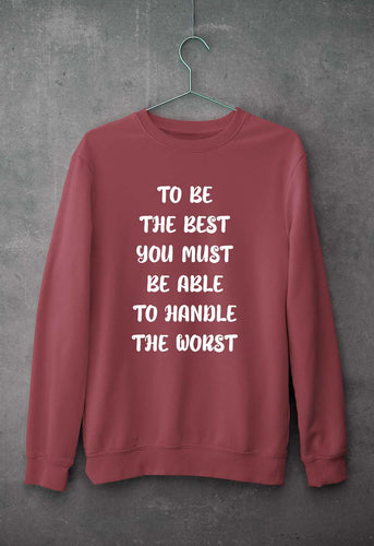 Be the Best Unisex Sweatshirt for Men/Women-Coral-Ektarfa.online
