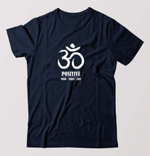 Load image into Gallery viewer, Om T-Shirt for Men-Navy Blue-Ektarfa.online
