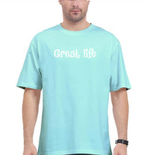Load image into Gallery viewer, Great life Oversized T-Shirt for Men
