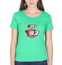 Load image into Gallery viewer, marc marquez T-Shirt for Women-Flag Green-Ektarfa.online
