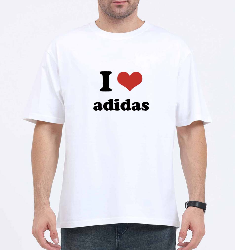 I Love adidas Oversized T-Shirt for Men