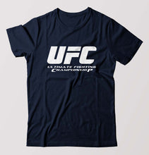 Load image into Gallery viewer, UFC T-Shirt for Men-Navy Blue-Ektarfa.online
