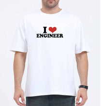 Load image into Gallery viewer, I LOVE ENGINEER Oversized T-Shirt for Men
