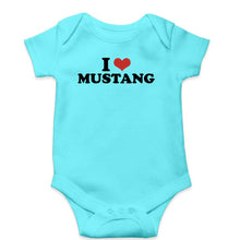 Load image into Gallery viewer, I LOVE MUSTANG Romper For Baby Boy/Girl-Sky Blue-Ektarfa.online

