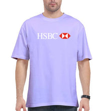 Load image into Gallery viewer, hsbc Oversized T-Shirt for Men-Lavender-Ektarfa.online
