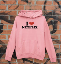 Load image into Gallery viewer, I LOVE NETFLIX Hoodie for Men/Women
