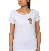 Load image into Gallery viewer, Chill guy T-Shirt for Women-White-Ektarfa.online

