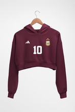 Load image into Gallery viewer, Argentina Fottball 10 HOODIE FOR WOMEN
