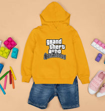 Load image into Gallery viewer, GTA San Hoodie for Boy/Girl-Mustard Yellow-Ektarfa.online
