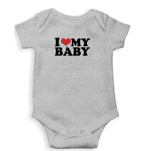 Load image into Gallery viewer, I LOVE MY BABY Romper For Baby Boy/Girl-Grey-Ektarfa.online

