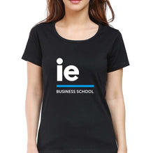 Load image into Gallery viewer, IE University T-Shirt for Women-Black-Ektarfa.online
