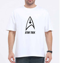 Load image into Gallery viewer, star trek Oversized T-Shirt for Men-White-Ektarfa.online
