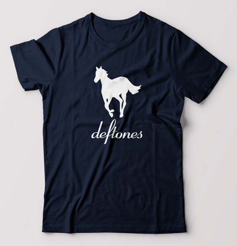 Deftones T-Shirt for Men-Navy Blue-Ektarfa.online