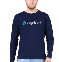 Load image into Gallery viewer, Cognizant Full Sleeves T-Shirt for Men-Navy Blue-Ektarfa.online
