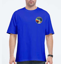 Load image into Gallery viewer, Isro Oversized T-Shirt for Men-Royal Blue-Ektarfa.online
