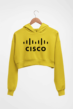Load image into Gallery viewer, cisco Crop HOODIE FOR WOMEN-Mustard Yellow-Ektarfa.online
