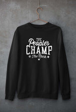 Load image into Gallery viewer, peoples champ Unisex Sweatshirt for Men/Women-Black-Ektarfa.online
