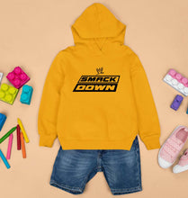 Load image into Gallery viewer, smackdown Kids Hoodie for Boy/Girl-Mustard Yellow-Ektarfa.online
