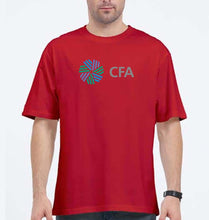 Load image into Gallery viewer, CFA Oversized T-Shirt for Men-Red-Ektarfa.online
