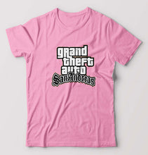 Load image into Gallery viewer, GTA San T-Shirt for Men-Light Baby Pink-Ektarfa.online
