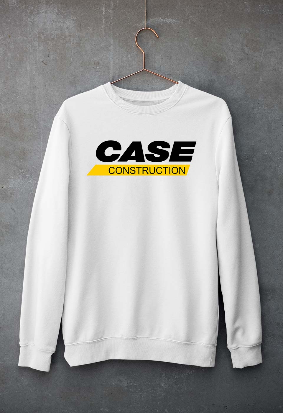case construction Sweatshirt for Men/Women-White-Ektarfa.online